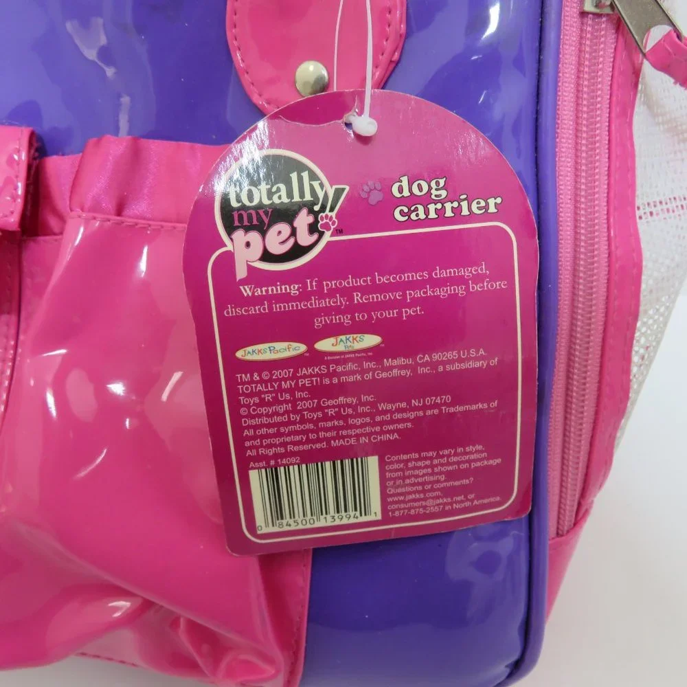 Totally My Pet Fashion Dog Carrier Bag (#E)